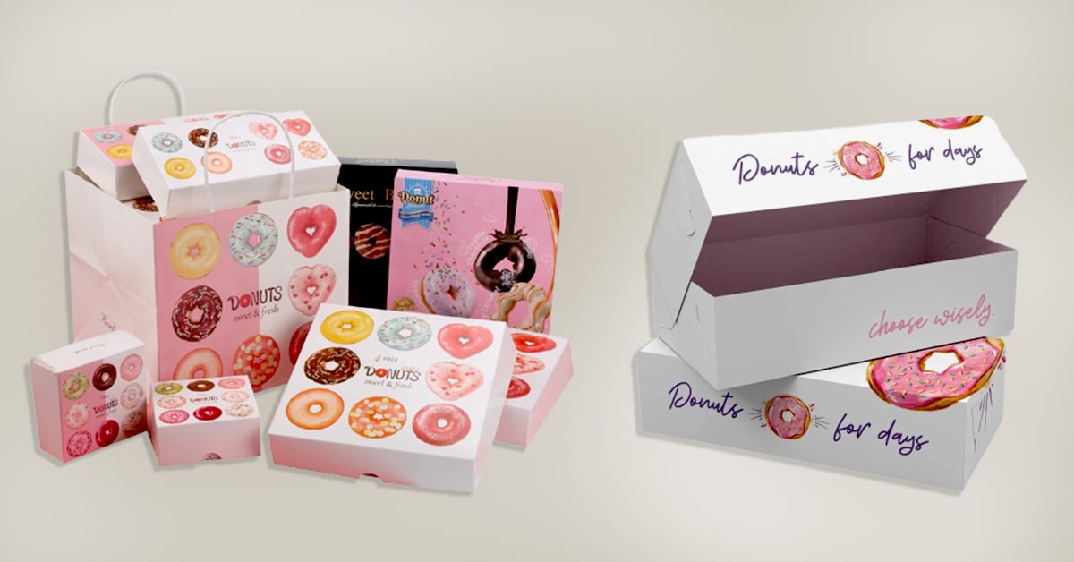 donut boxes