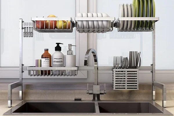 Dual Dish Drying Rack: The Ultimate Space-Saving Solution for Your Kitchen