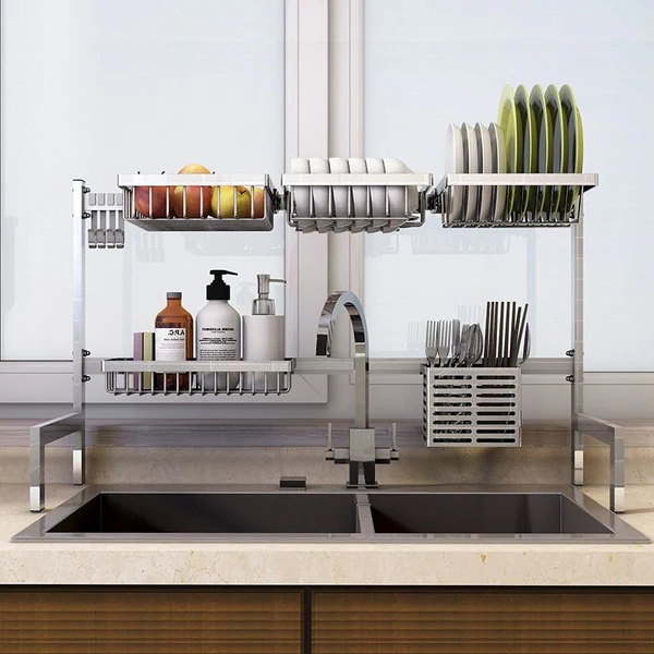 Dual Dish Drying Rack: The Ultimate Space-Saving Solution for Your Kitchen