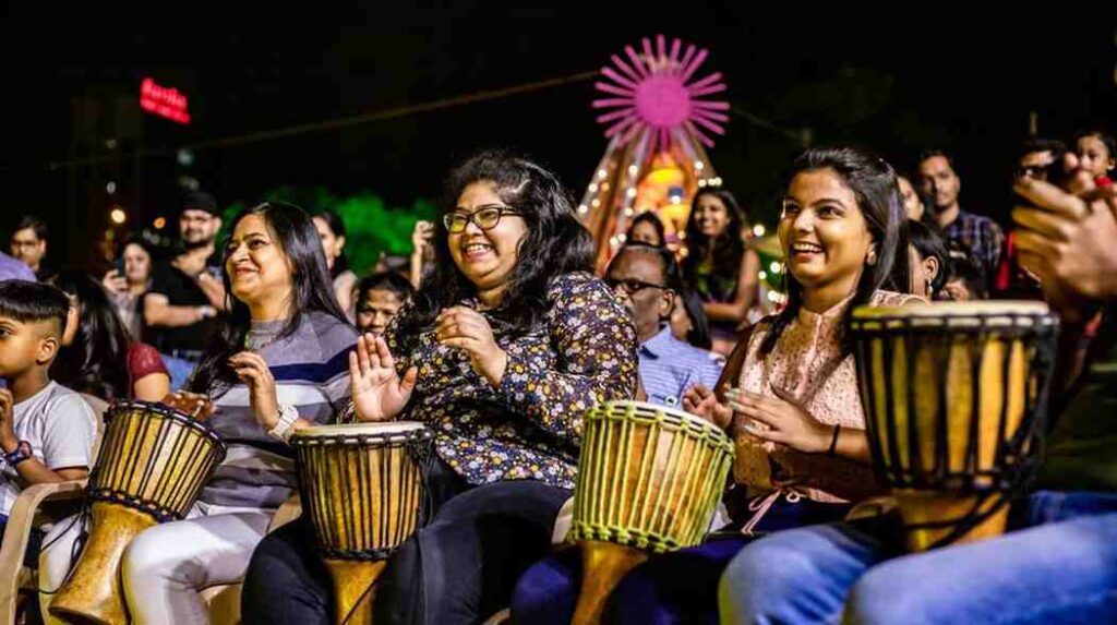 delhi drum circle