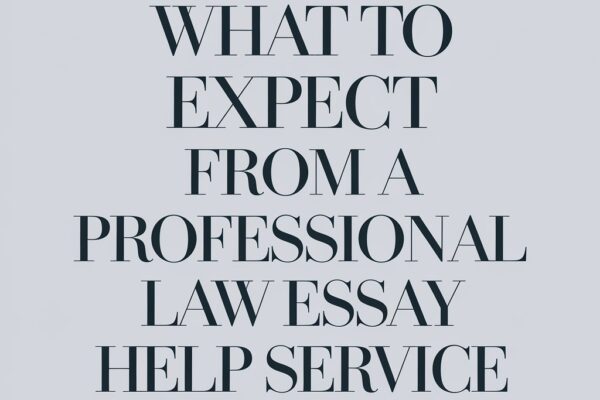 Law Essay Help