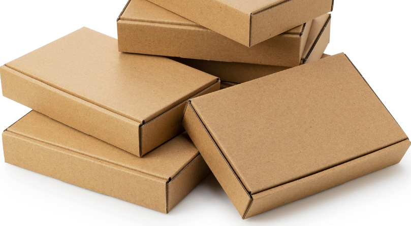 cardboard boxes