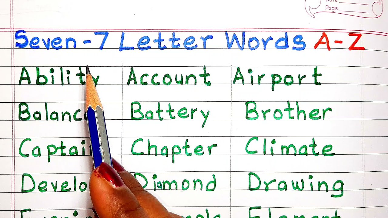 7-Letter Words Starting with "S"