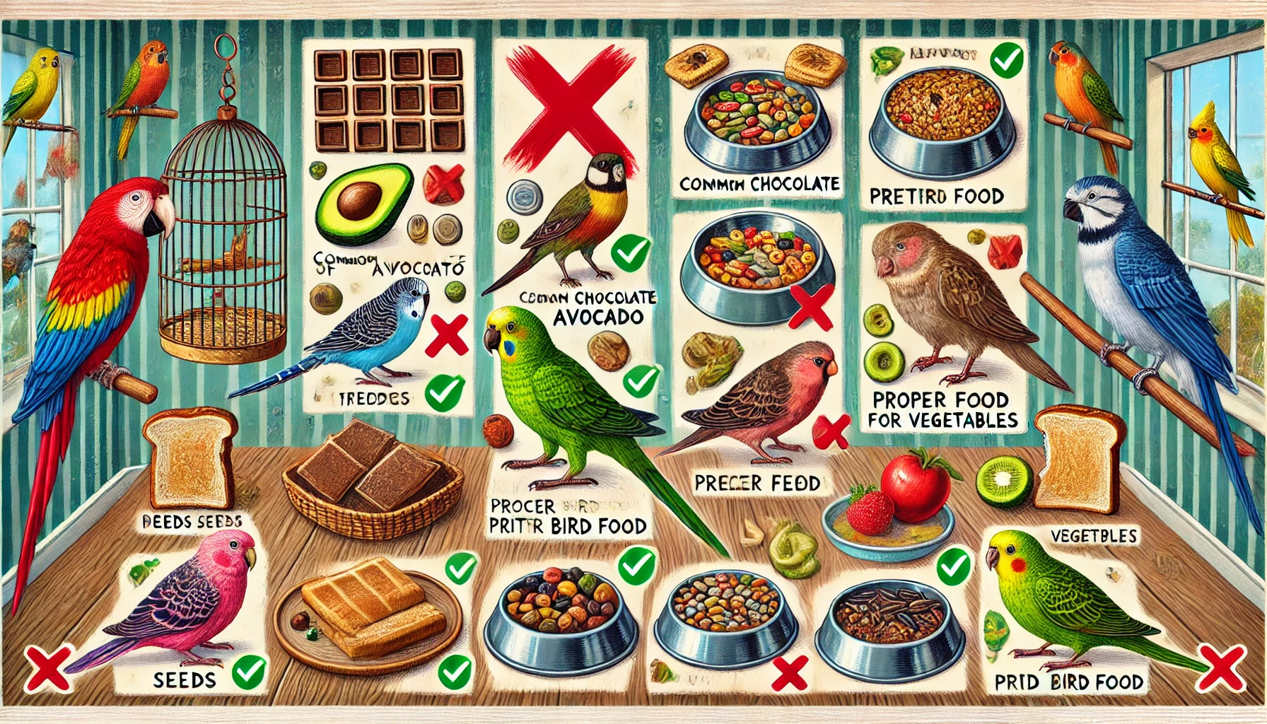 best foods for birds