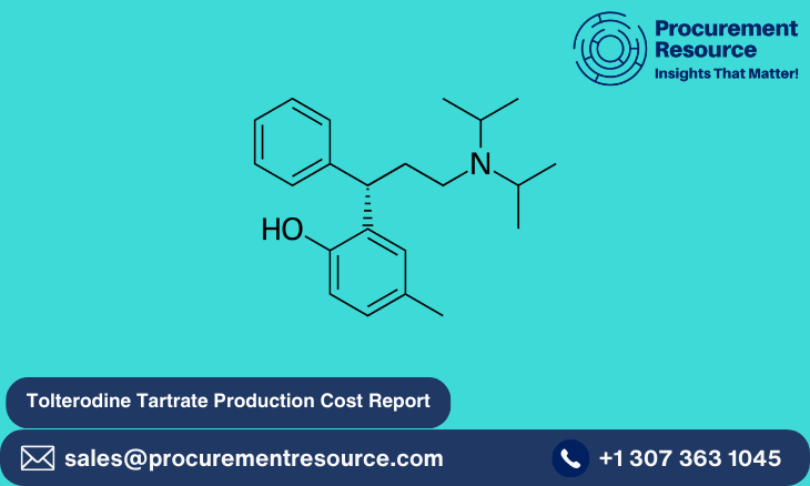 Tolterodine Tartrate Production Cost